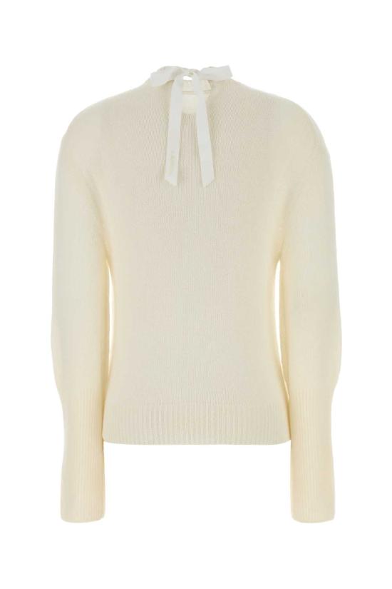 26FW 랑방 스웨터 RWPO0016K113A26 041 White - LANVIN