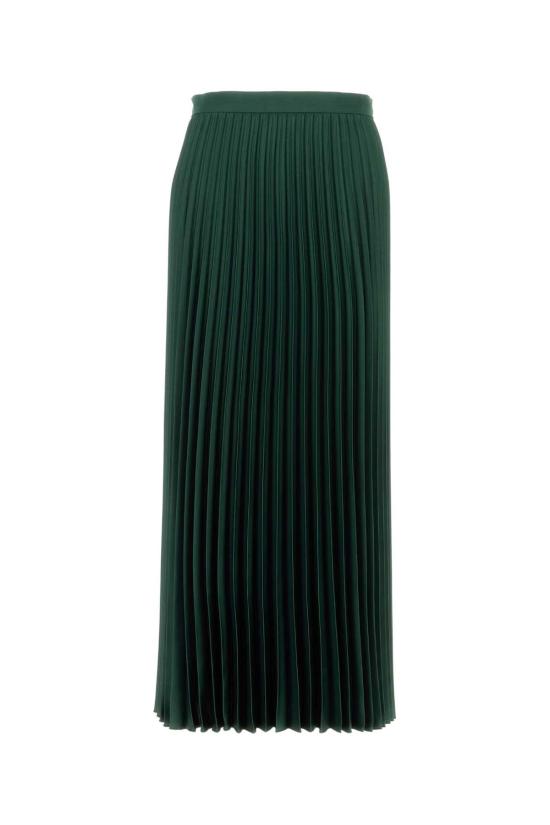 26FW 위켄드막스마라 롱 스커트 2625106031600 011 Green