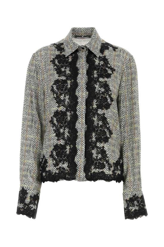 26FW 에르마노 설비노 셔츠 D492K362APWEK S4909 Printed