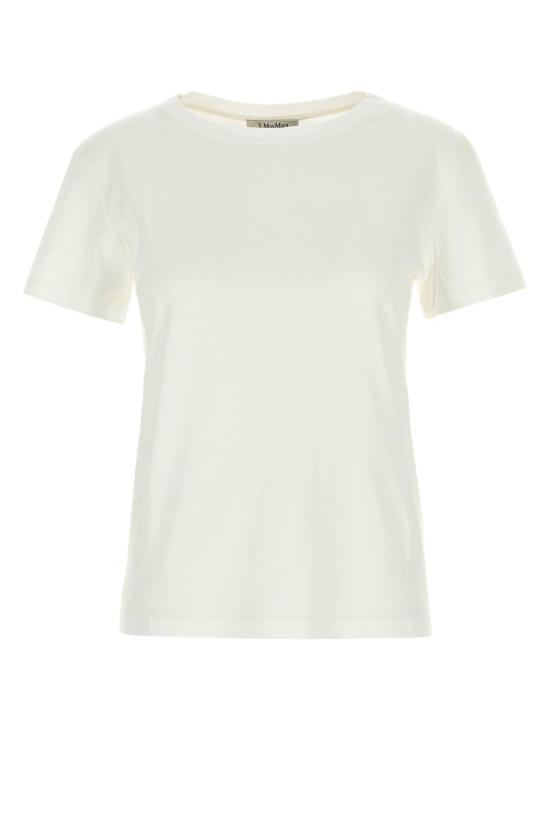 26FW 에스막스마라 반팔 티셔츠 2629976011600 001 White