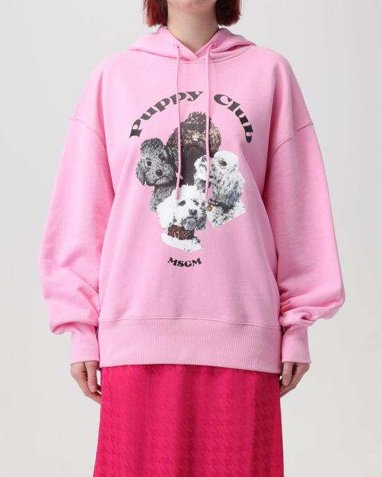  엠에스지엠 후드 티셔츠 3541MDM161 237799 12 ROSA - MSGM