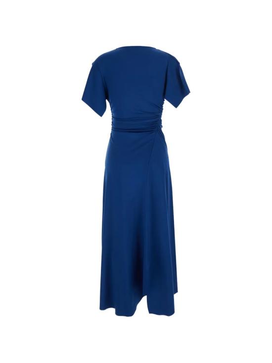 26FW 빅토리아 베컴 롱 원피스 1326JDR007350A9886 Blue
