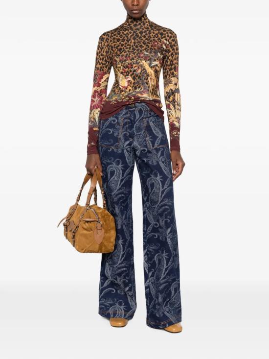 26FW 에트로 블라우스 WRJB0016 99SPD15X0866 Brown - ETRO
