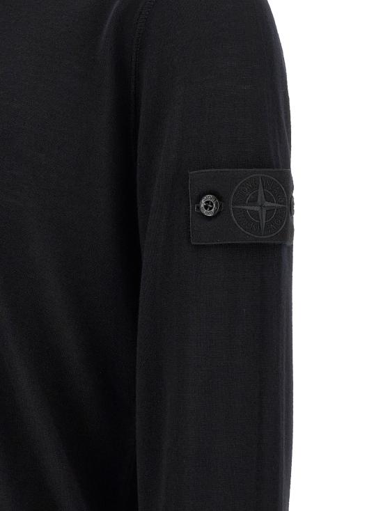 26FW 스톤 아일랜드 스웨터 5100076 스웨터 및 가디건 블랙 - STONE ISLAND
