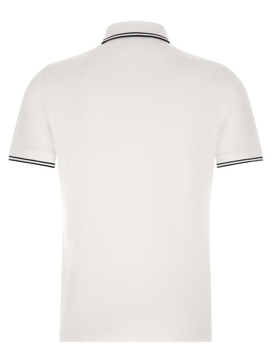 26FW 스톤 아일랜드 폴로 티셔츠 L2S152200010S0018V1001 White Black - STONE ISLAND