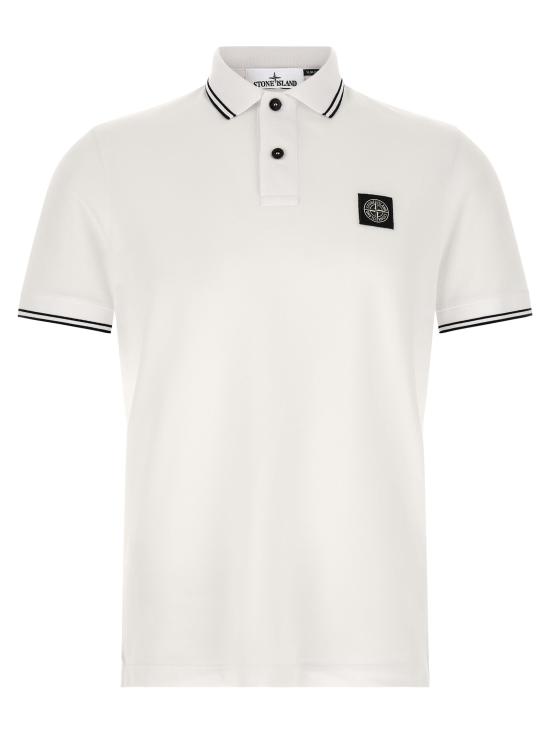 26FW 스톤 아일랜드 폴로 티셔츠 L2S152200010S0018V1001 White Black