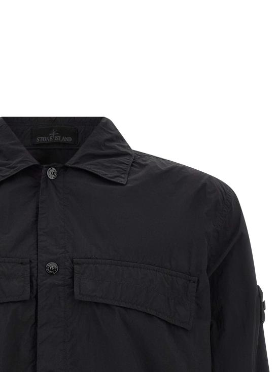 26FW 스톤 아일랜드 긴팔 셔츠 L2S151200044S00F6V0029 Black - STONE ISLAND