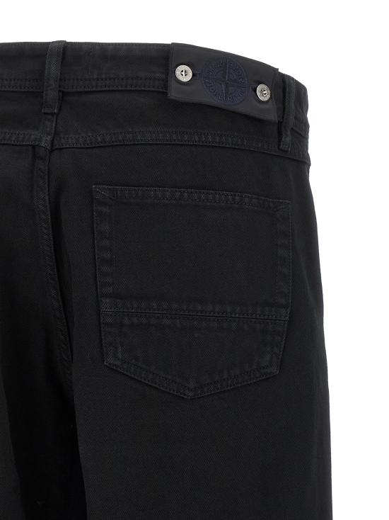 26FW 스톤 아일랜드 코듀로이 5포켓 스트레이트 핏 팬츠 L2S14J100005S0J24V0029 Black - STONE ISLAND