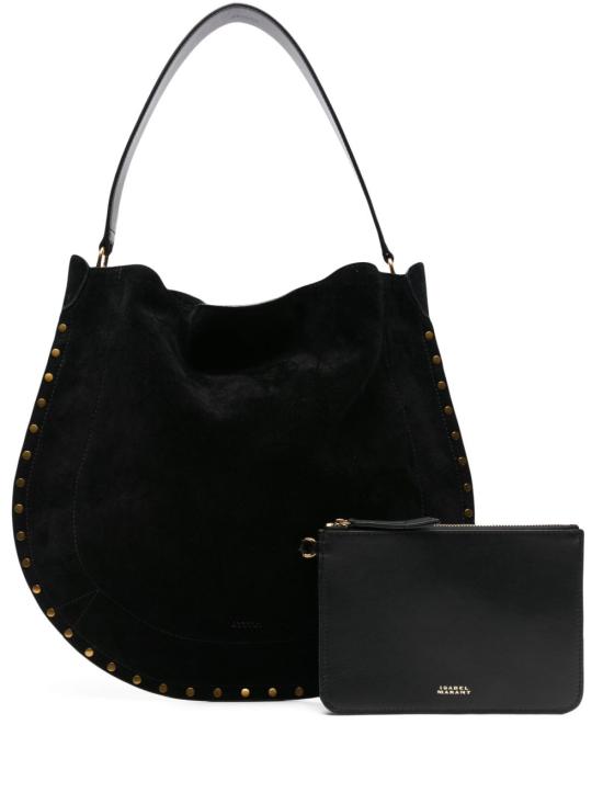 26FW 이자벨마랑 OSKAN 오스칸 문 숄더백 PP0200FA B2C03M 01BK BLACK - ISABEL MARANT