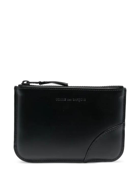 26FW 꼼데가르송 클래식 레더 라인 파우치 SA8100 BLACK