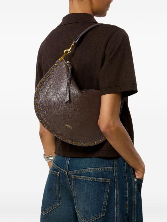 26FW 이자벨마랑 오스칸 호보 지퍼백 BF0066FA C3C22M 50CF BROWN - ISABEL MARANT