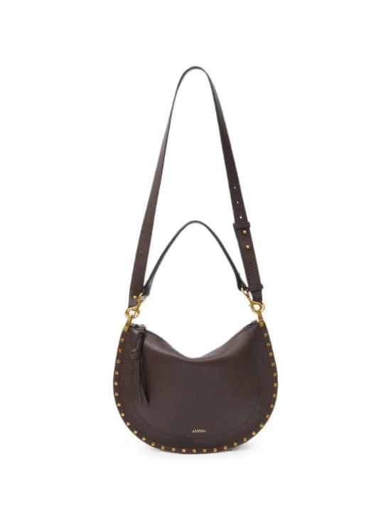 26FW 이자벨마랑 오스칸 호보 지퍼백 BF0066FA C3C22M 50CF BROWN - ISABEL MARANT