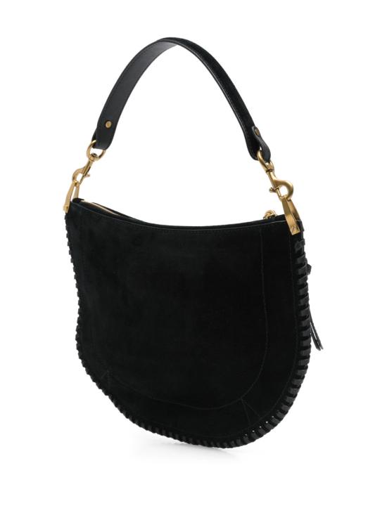 26FW 이자벨마랑 오스칸 소프트 집 백 BF0066FB B2C06M 01BK BLACK - ISABEL MARANT