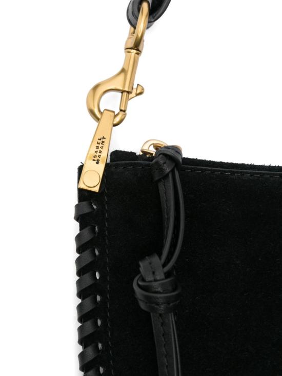 26FW 이자벨마랑 오스칸 소프트 집 백 BF0066FB B2C06M 01BK BLACK - ISABEL MARANT