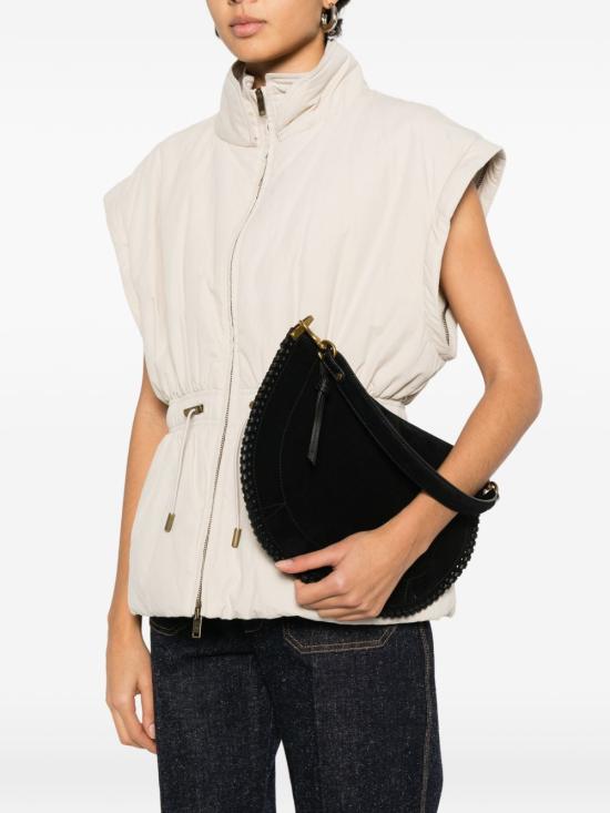 26FW 이자벨마랑 오스칸 소프트 집 백 BF0066FB B2C06M 01BK BLACK - ISABEL MARANT