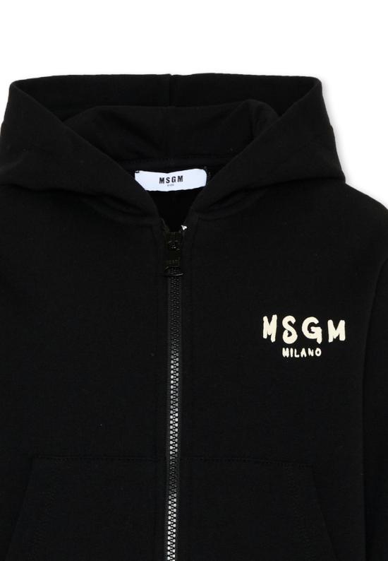26FW [키즈] 엠에스지엠 자켓 F6MSJUZH008 110 BLACK - MSGM