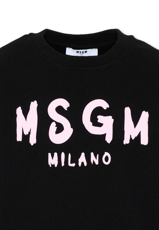 26FW [키즈] 엠에스지엠 캐시미어 니트 F6MSJUSW009 MS092 BLACK - MSGM