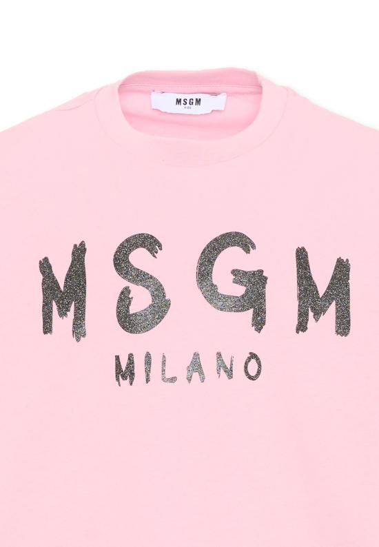 26FW [키즈] 엠에스지엠 티셔츠 F6MSJGTH046 MS090 PINK - MSGM
