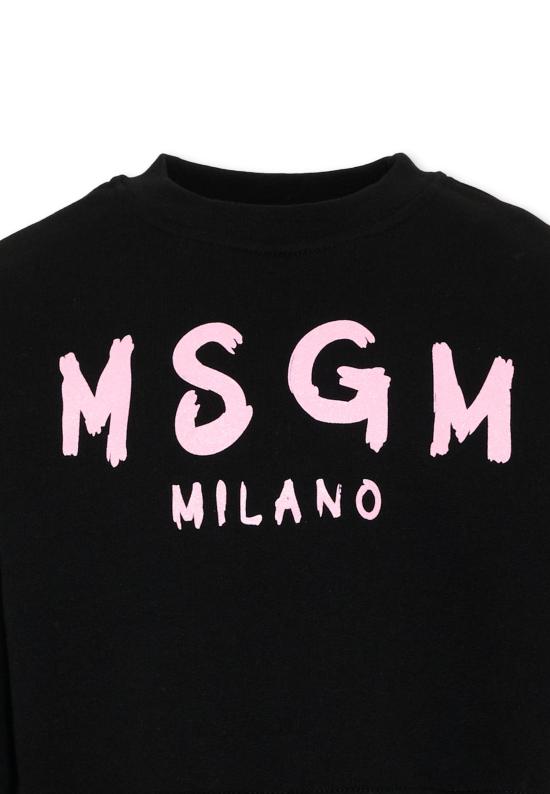 26FW [키즈] 엠에스지엠 캐시미어 니트 F6MSJGSW047 MS092 BLACK - MSGM