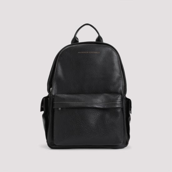 26FW 브루넬로 쿠치넬리 백팩 MBZIBU243 C101 NERO - BRUNELLO CUCINELLI