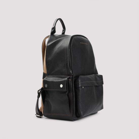 26FW 브루넬로 쿠치넬리 백팩 MBZIBU243 C101 NERO - BRUNELLO CUCINELLI