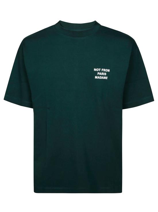 26FW 드롤드무슈 반팔 티셔츠 PERMTS203CO002 DGN VERDE