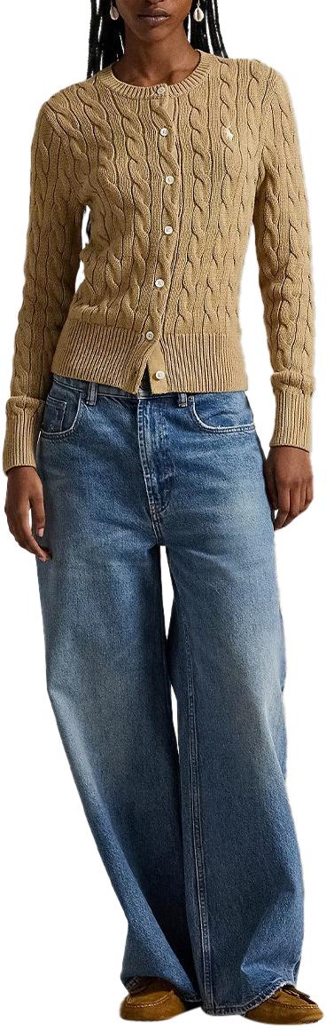 26SS 랄프 로렌 가디건 211971868502 BROWN - RALPH LAUREN