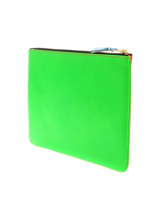 26SS 꼼데가르송 지갑 SA5100SF 3 orange green ARANCIO VERDE - COMME DES GARCONS