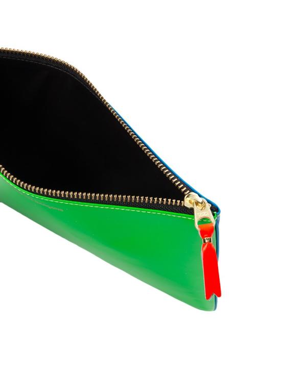26SS 꼼데가르송 지갑 SA5100SF 2 green blue VERDE BLU - COMME DES GARCONS