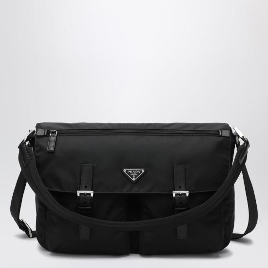 26FW 프라다 리나일론 메신저 숄더백 2VD072DMO2C26 Black