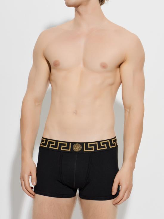 26FW 베르사체 팬티 AU103261A18907 A80G BLACK - VERSACE