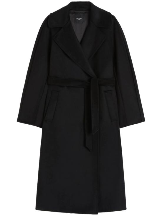 26FW 위켄드막스마라 자켓 2625016021600 013 BLACK