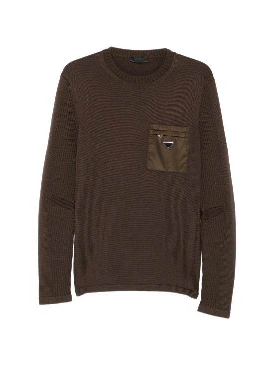 26FW 프라다 스웨터 UMB0491W4X F0003 BROWN