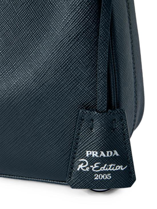 26FW 프라다 리에디션 2005 사피아노 레더 백 리에디션 2005 사피아노 레더 백 1BH204NZV F0002 BLACK - PRADA