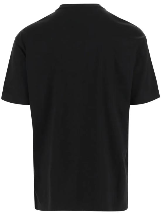 26FW 조르지오 아르마니 반팔 티셔츠 GM001085TE10629 UC001 BLACK - GIORGIO ARMANI