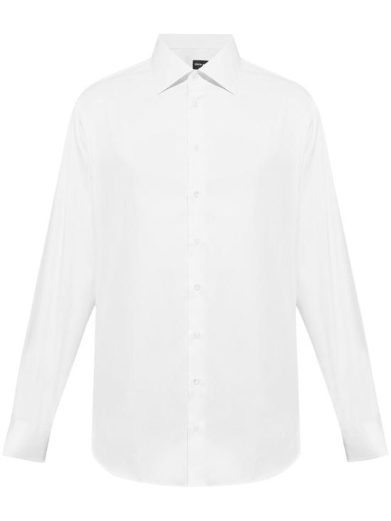 26FW 조르지오 아르마니 긴팔 셔츠 GM000468TE11187 U0002 WHITE
