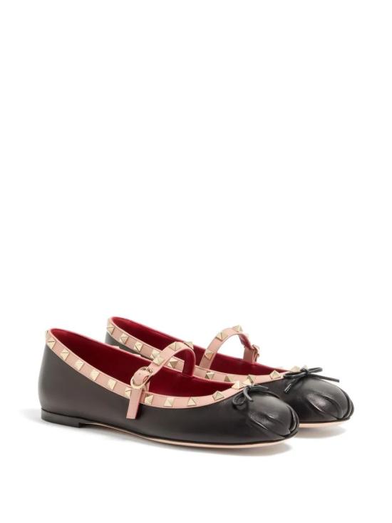 26FW 발렌티노 가라바니 플랫 슈즈 9W2S0QA5XGR 1ZD BLACK - VALENTINO GARAVANI