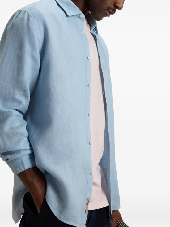 26SS 울리치 긴팔 셔츠 CFWOSI2013MRUT5284 30133 BLUE - WOOLRICH