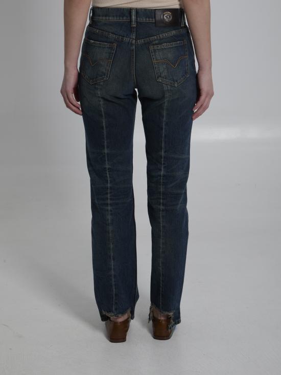 26FW 베르사체 스트레이트 팬츠 10245291A17707 1DA60 BLUE - VERSACE