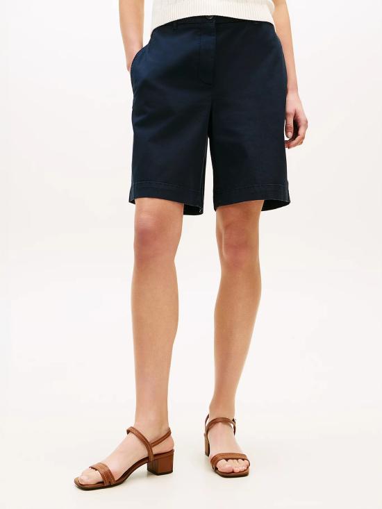 26SS 타미힐피거 숏팬츠 WW0WW49648 C1G BLUE - TOMMY HILFIGER