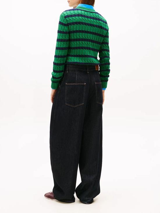 26SS 타미힐피거 데님 팬츠 WW0WW47683 1AP BLACK - TOMMY HILFIGER