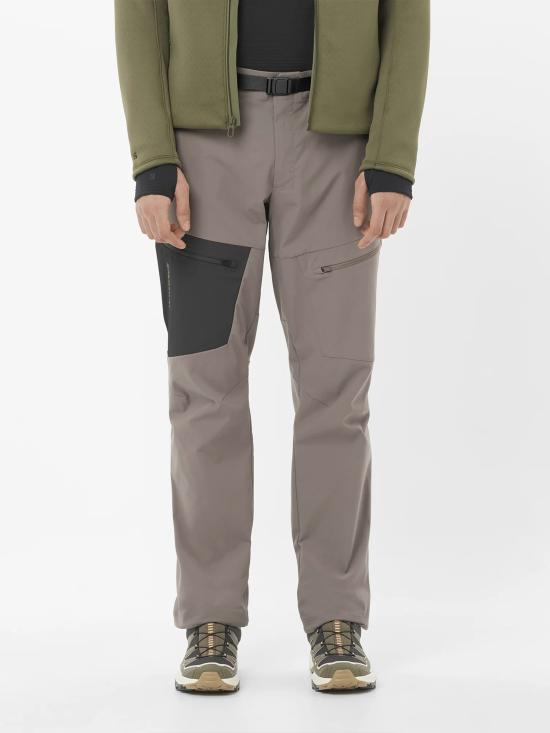 26SS 살로몬 아우터패스 유틸리티 하이킹 팬츠 LC2646200 IRON NUDE NEUTRALS - SALOMON
