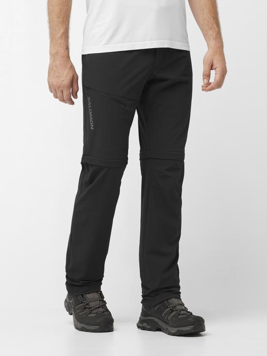 26SS 살로몬 웨이페러 지퍼 오프 팬츠 LC2019700 DEEP BLACK - SALOMON