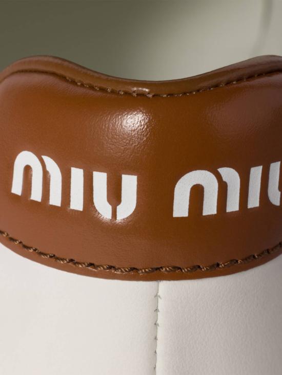 26FW 미우미우 스니커즈 5E387E3L48 F0TPR WHITE - MIU MIU
