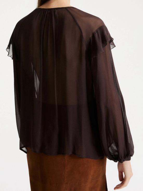 26FW 마렐라 셔츠 2623116061200 002 BROWN - MARELLA