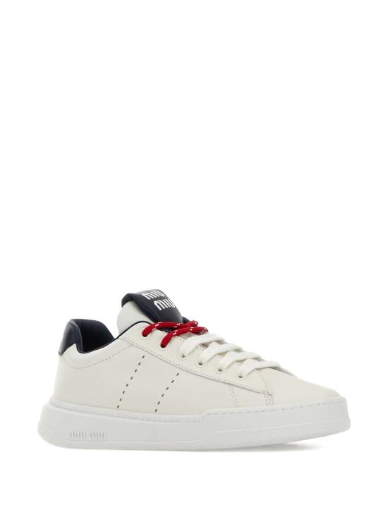 26FW 미우미우 스니커즈 5E387E3L48 F0BJO WHITE - MIU MIU