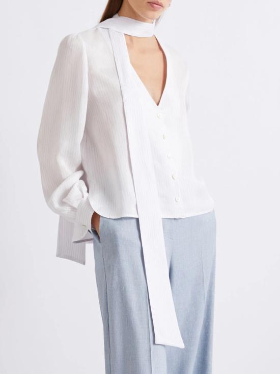 26SS 마렐라 블라우스 2613111121200 001 WHITE - MARELLA