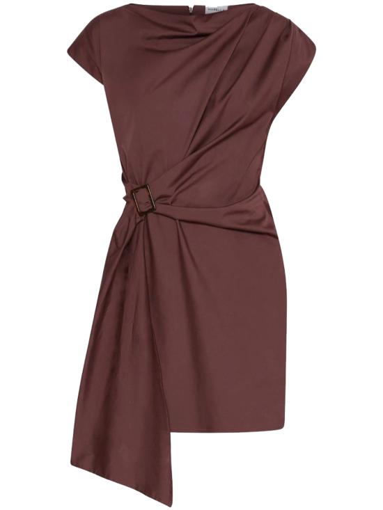 26SS 마렐라 숏 원피스 2613221282200 003 BROWN