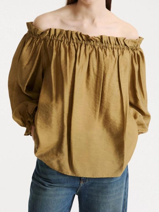 26SS 마렐라 블라우스 2613111042200 003 BROWN - MARELLA