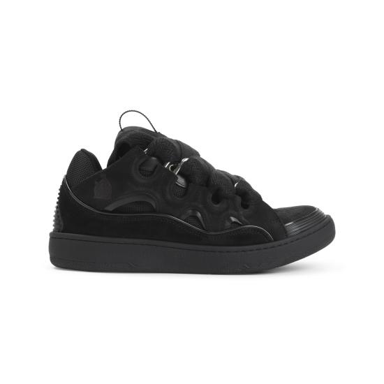 26FW 랑방 스니커즈 FUSKDK12DRAGP25 1010 BLACK - LANVIN